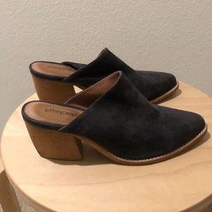 Jeffrey Campbell boots 6.5 suede black